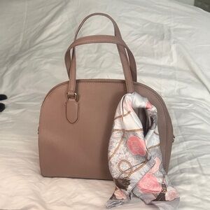 Kate Spade Saffiano Leather Bag Taupe